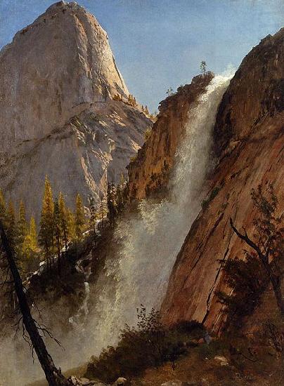 Liberty Cap, Yosemite, Albert Bierstadt